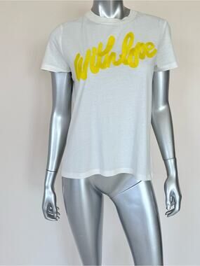 Sandro women cotton Tshirt size 1 or S